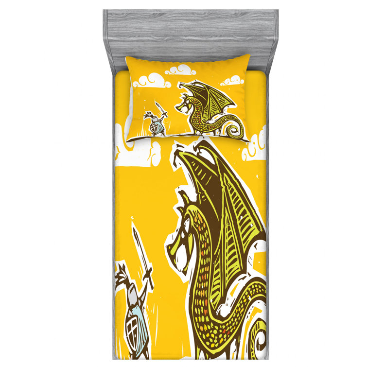 Bless international Dragon Sheet Set Wayfair